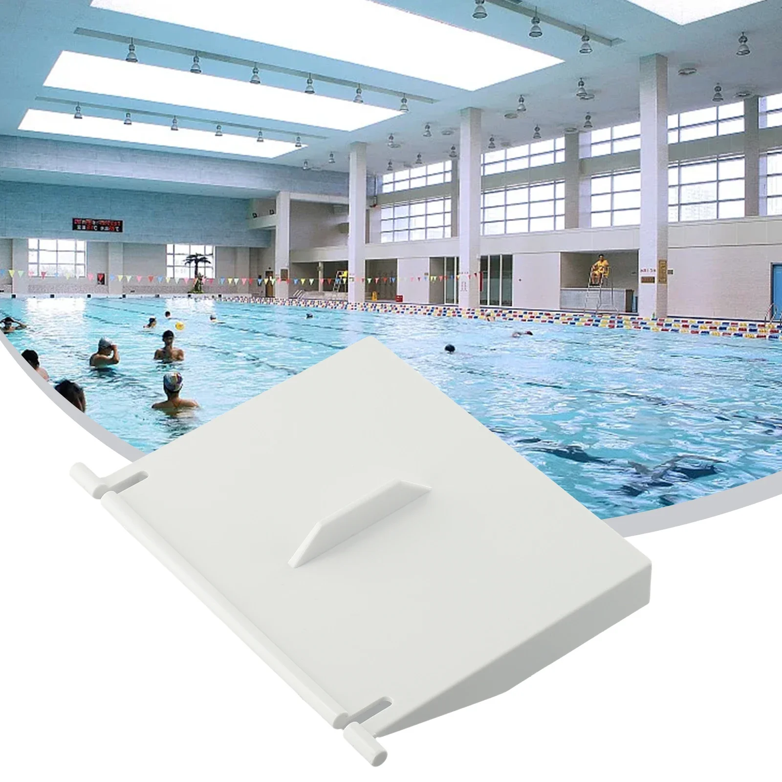 

PVC Pool Skimmer Door Flap, Replacement Weir Door Flap for 8926 Skimmer, Suitable for Various Pool Sizes