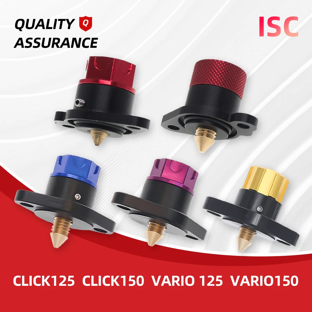 

For Honda Click125 Click150 Vario125 Vario150 Beat FI Dio IACV ISC Solenoid Manual Idle Adjuster Throttle Body