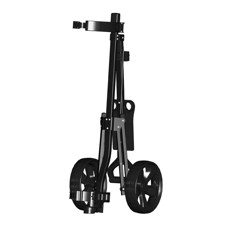 2-wheel Slide Lock System Golf Push Trolley