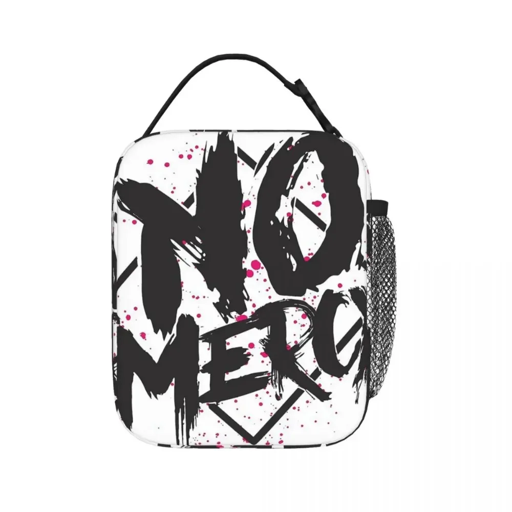 No Mercy Lunch Bags Insulated Lunch Tote Portable Bento Box Leakproof Picnic Bags for Woman Work Kids School