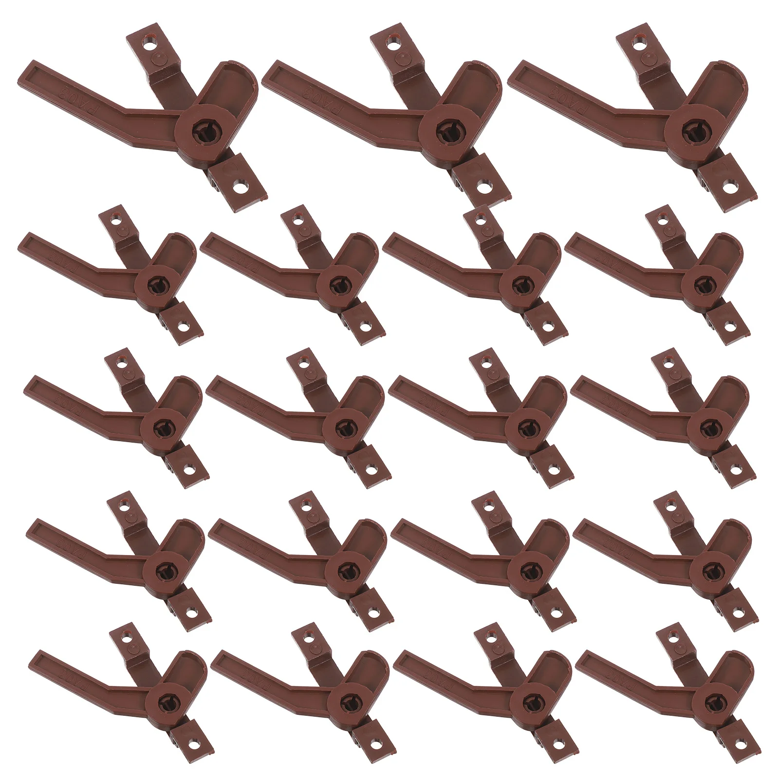 

30Pcs Panel Lamp Clips - Secure Ceiling Light Fixed Clips for Recessed Lighting Stable Lampshade Bracket Repair Parts Hardware