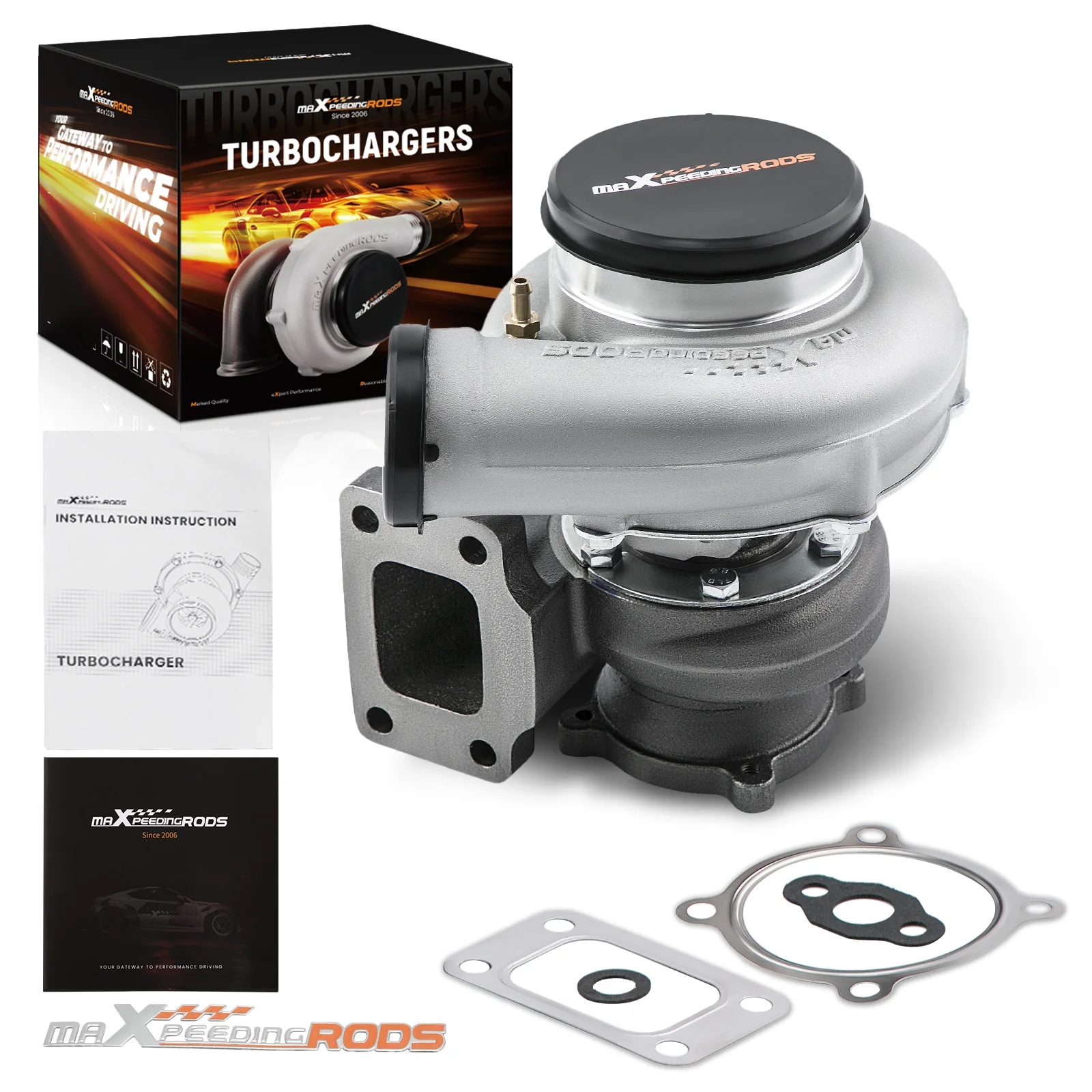 Upgrade T3 T4 GT3582 GT35 Universal-Turbolader für 2,5L-6,0L für Honda für Nissan für Toyota für Ford