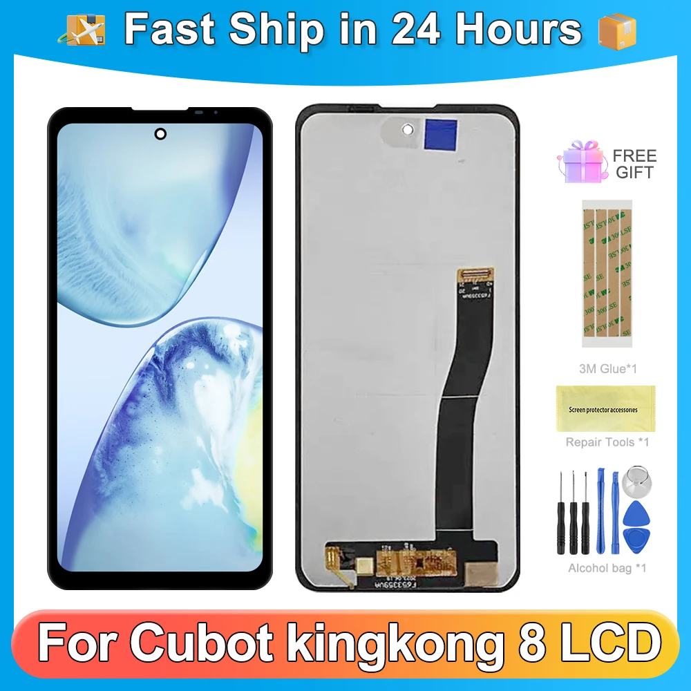 For Cubot KingKong 8 For CUBOT KINGKONG 8 6.53\'\'LCD Display Touch Screen Digitizer Assembly Replacement