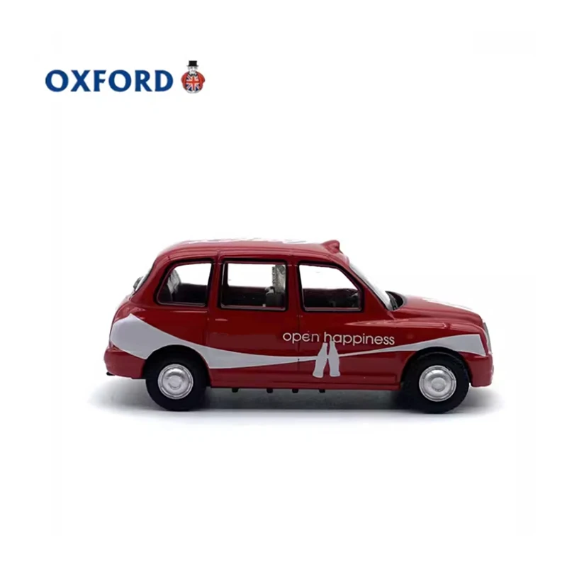 OXFORD Diecast Scala 1:76 TX4 Taxi Lega Modello di auto d'epoca Prodotto finito Simulazione Collezione di giocattoli Modello statico Ornamento