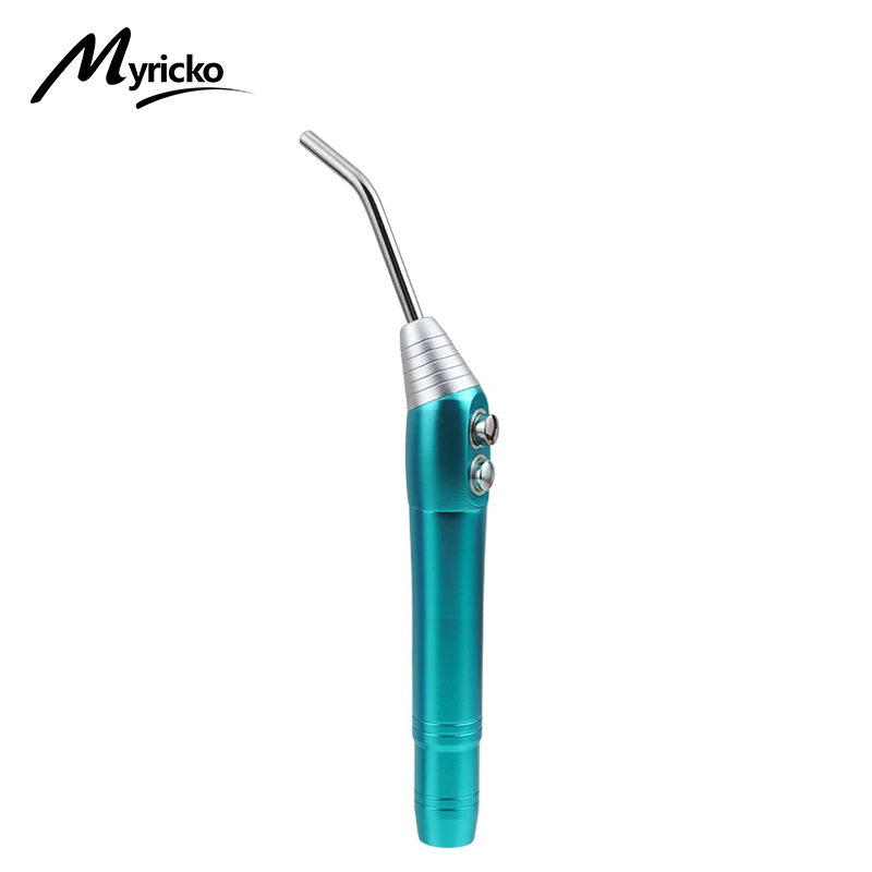  Dental Air Water Spray 3 Way Air Water Spray Triple Syringe For Dental 3 Way Syringe Handpiece + 2 Nozzles Tips Tubes