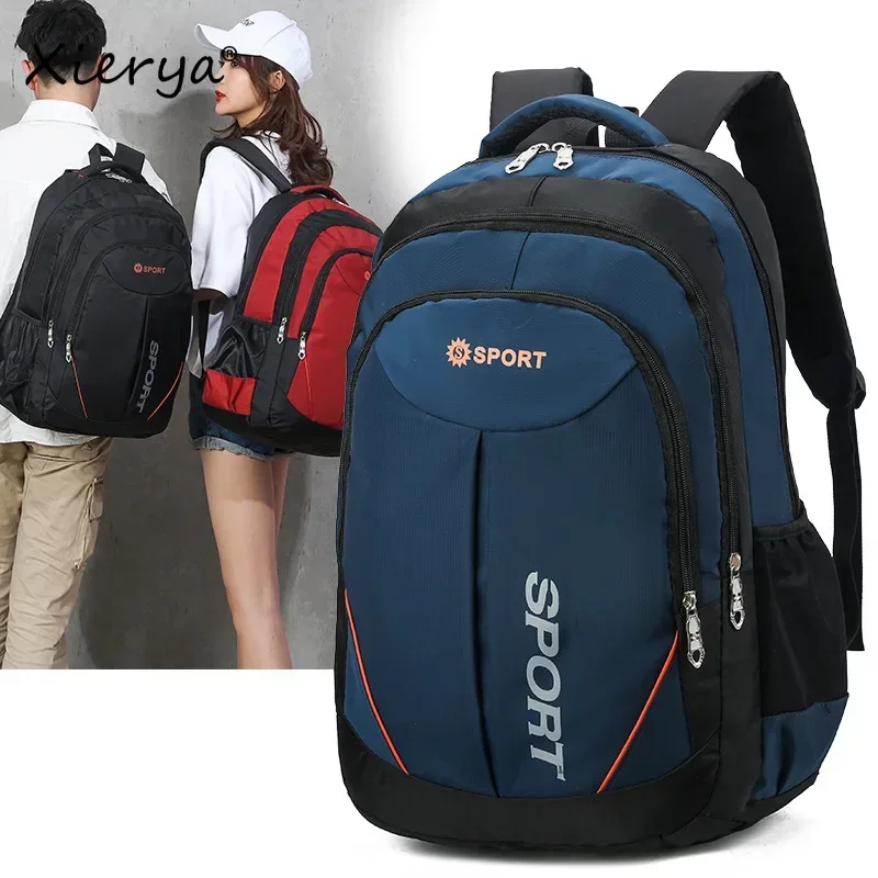 Large Capacity Backpack  Fashion Waterproof Men Women Bag  Travel Leisure Student Satchel  Luxury Backpack