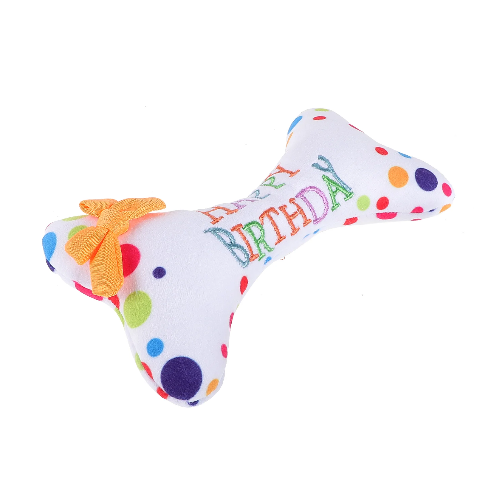 

Plush Bones Birthday Gift Dog Toy Party Supplies Small Dogs