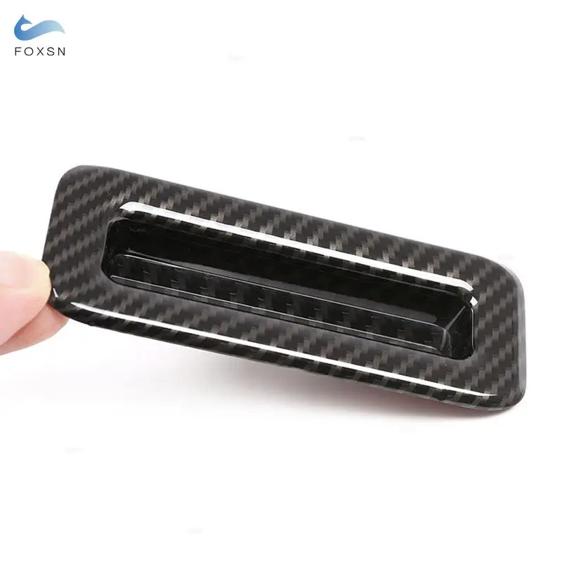 For BMW 1 3 Series E87 E90 E91 E92 E93 Car Interior Sunroof Handle Switch Frame Cover ABS Carbon Fiber Trim Accessories