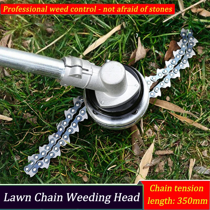 

Garden Tools Universal 350mm Lawn Mower Chain Grass Trimmer Head Chain Brushcutter Garden Trimmer Grass Cutter Spare Parts Tools