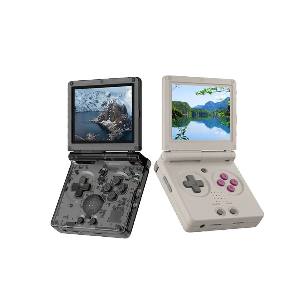 

RG35XXSP New Mini Portable Retro Gaming Console IPS Handheld Game Player Clamshell Flip Design 3D Games Wi-Fi