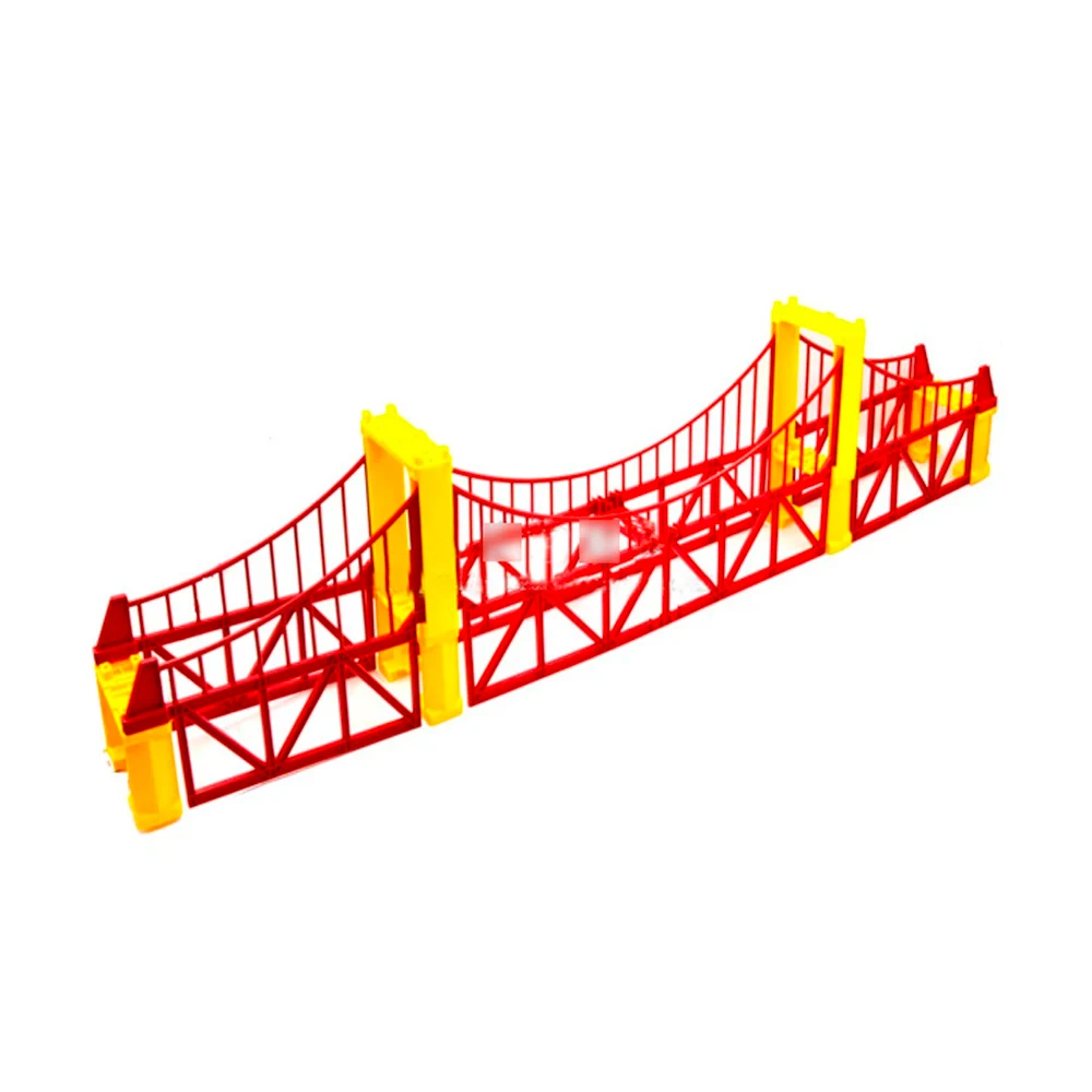 Electric Train Scene Accessories (Double Bridge +8 Straight Track+2 Climbing Track) Children\'s Toys PD89