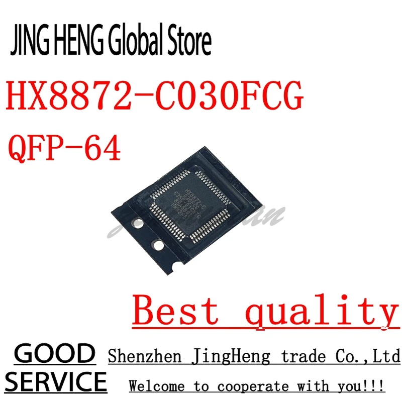 2 unidades HX8872-C030FCG HX8872-C 030FCG HX8872 QFP-64 chip de tela LCD
