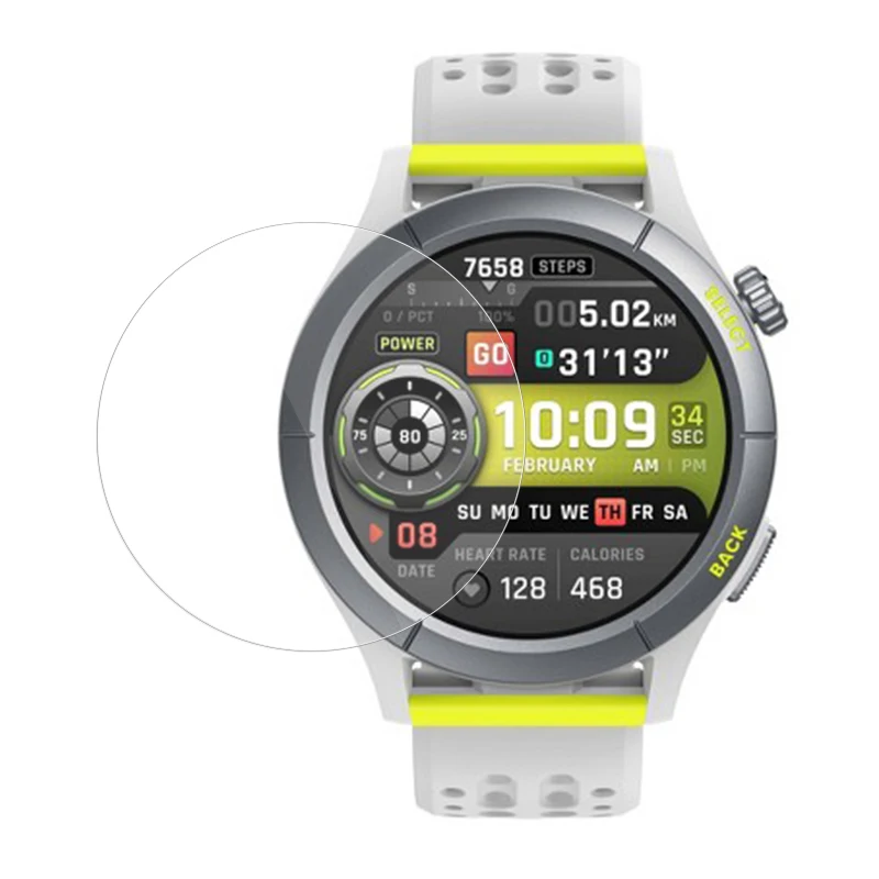 

Для Huami Amazfit Cheetah круглая защитная пленка для экрана TPU HD прозрачная пленка для смарт-часов