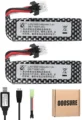 2Pcs with USB cable