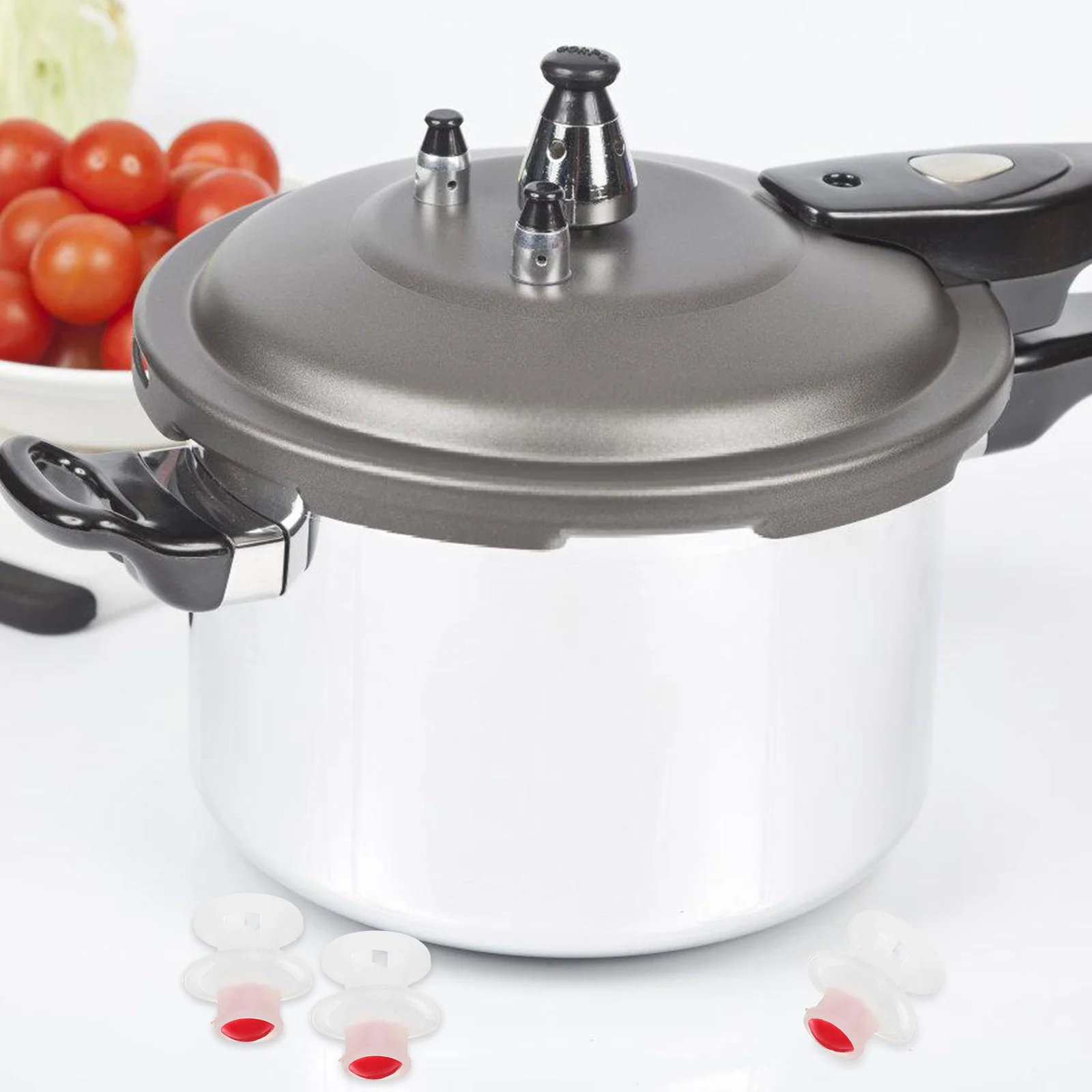 

5Pcs Micro Pressure Cooker Valve Silicone Pressure Limiting Safety Relief Jigger Valve Replacement for Cooker Accessories