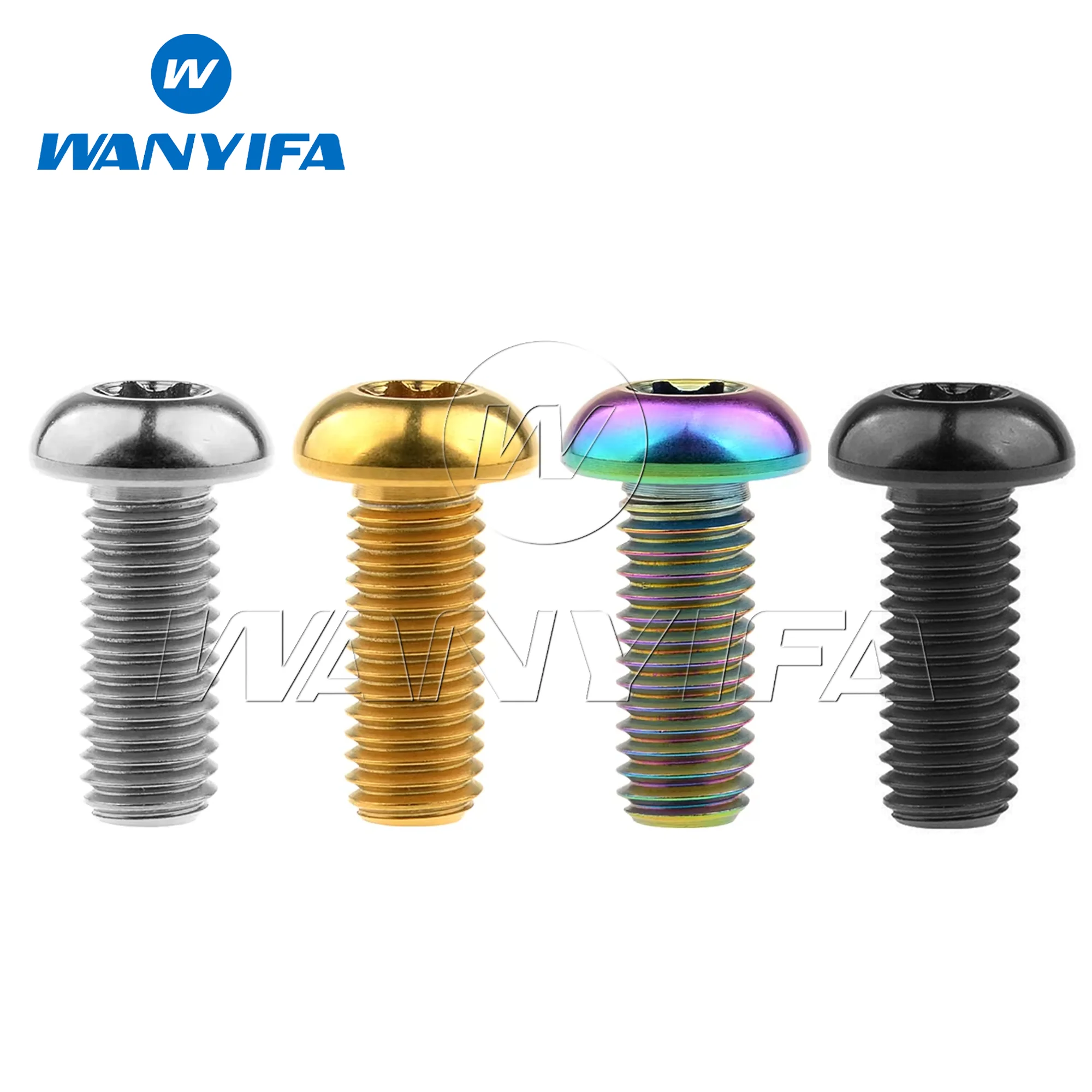 

Wanyifa Titanium M8x20mm Torx Head Screw for DUCATI Motorcycle Disc Brake Rotor Bolt