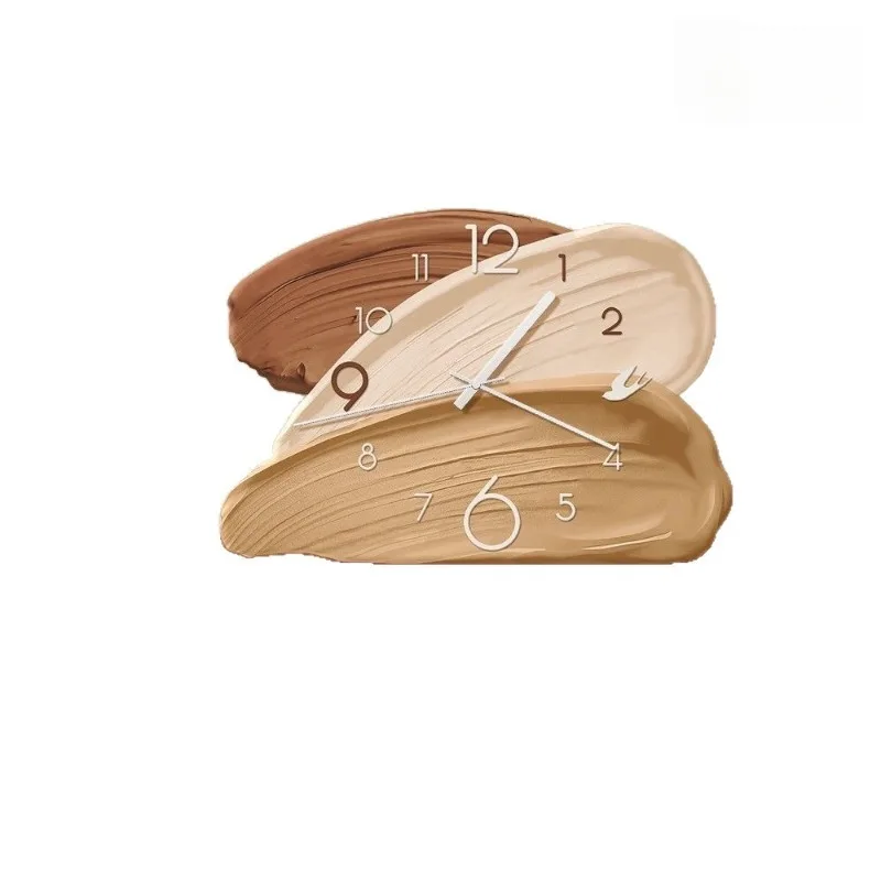 Medieval desktop clock ornament, creative silent pendulum table clock