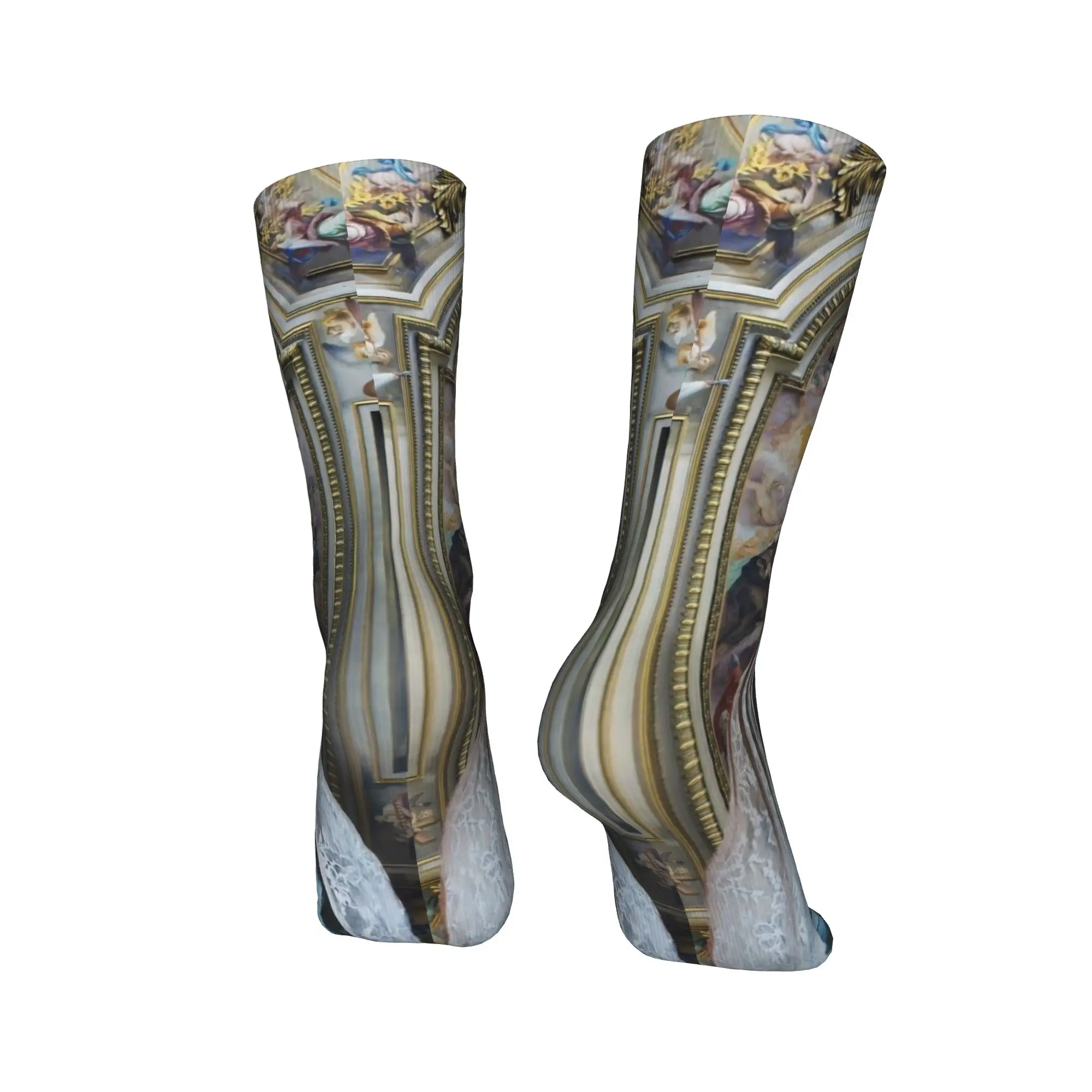 جوارب رجالية أمريكية لانا ديل ري جوارب شتوية كاجوال قابلة للتنفس تصميم جوارب تسلق مضادة للعرق