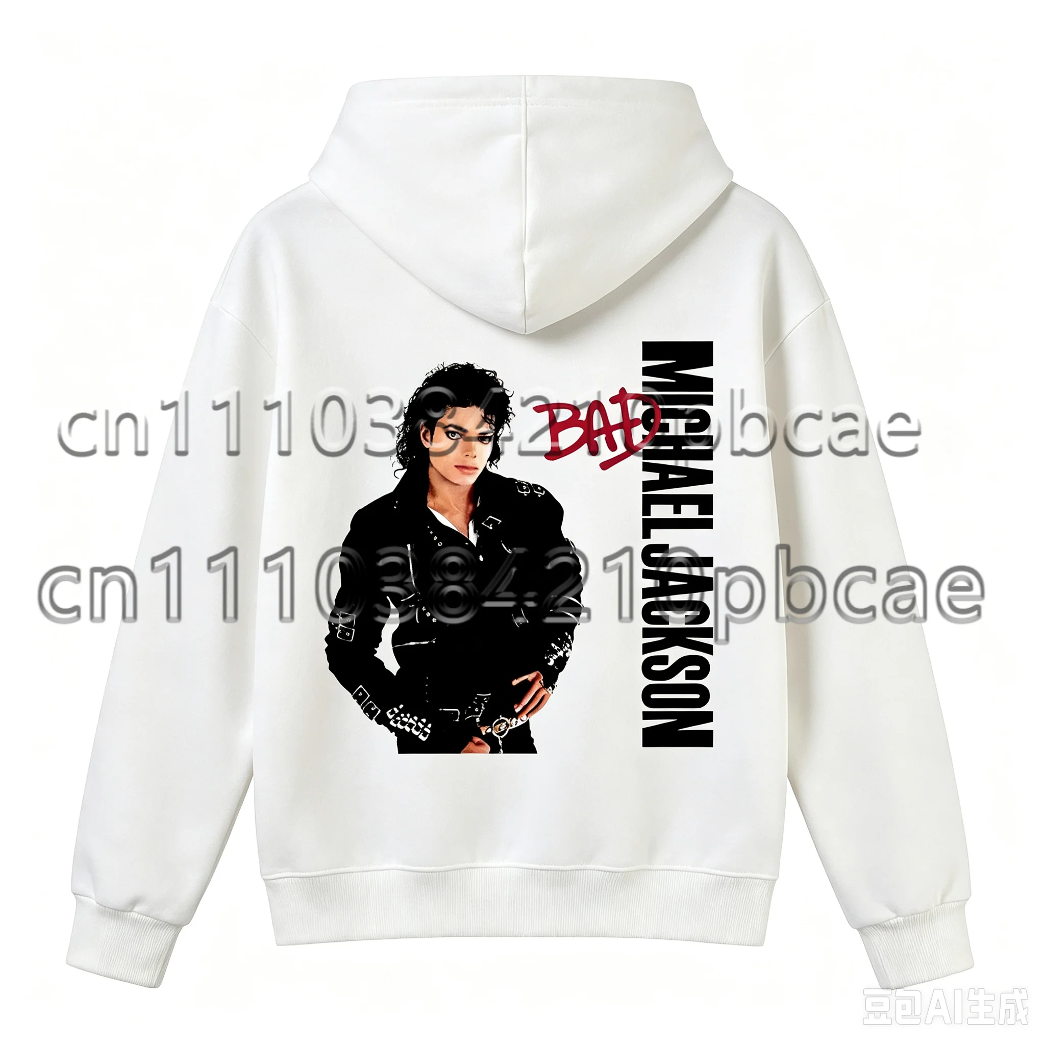 Michael Jackson Rock Design Print Hoodies For Children Spring Autumn Long Sleeve Sweatshirt Casual Streetwear Kids/Adult Tops