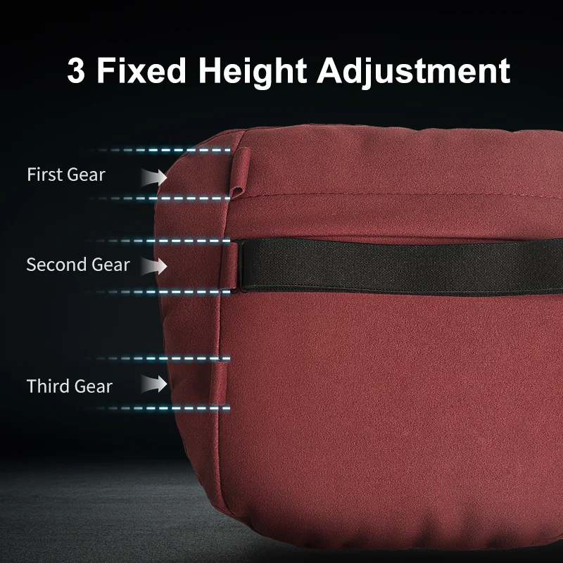 Reposacabezas de coche, asiento de soporte para el cuello para Mini Cooper F56 F60 R56 R60 J01 J05 U25 F66, almohada de cuello ajustable Universal suave de gamuza para el coche