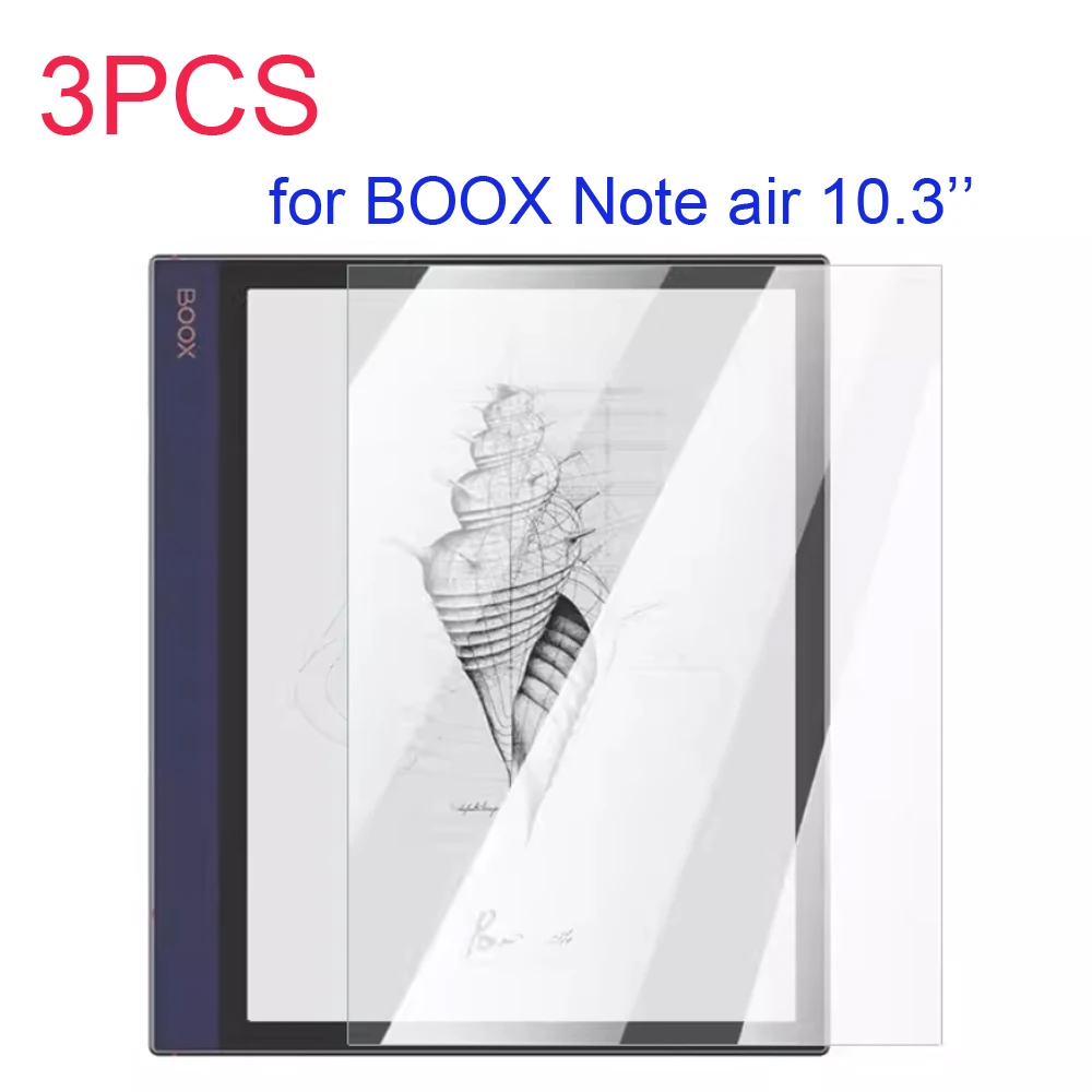 3PCS Soft PET screen protector for ONYX Boox Note air 10.3'' ereader ebook reader protective film