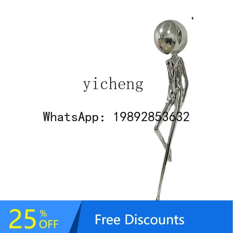 

LYY Entrance Door Grand President of Lobby Decoration Abstract Living Room Sculptured Ornaments