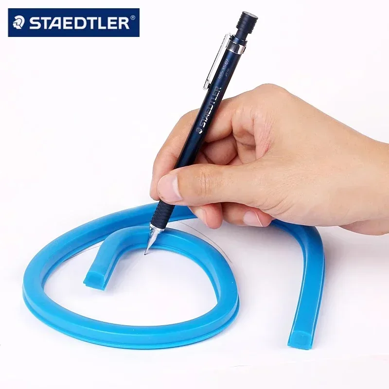 German STAEDTLER 971 Soft Ruler Curve Ruler Drawing Line Length Ruler 30/40/50/60cm School Acsesories School Supplies