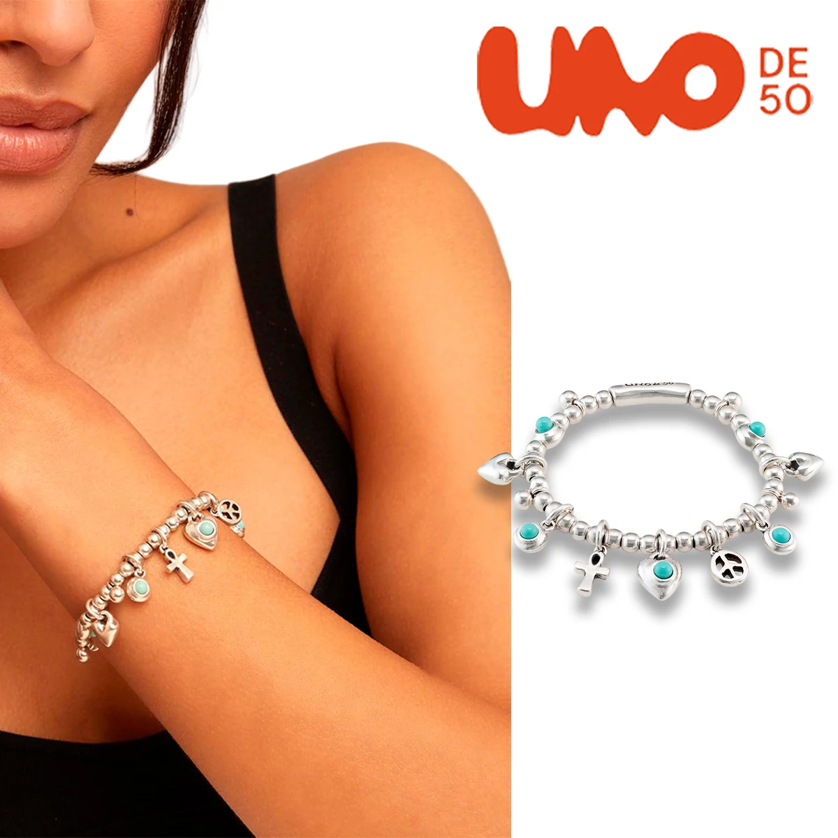 

UNODE50 Bracelet Light luxury, fashionable, personalized, niche accessories, European and American trends, unique charm