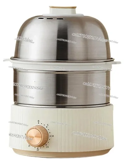 

Automatic Egg Cooker: Stainless Steel with Timer and Auto-Shutoff for Perfect Eggs Every Time!