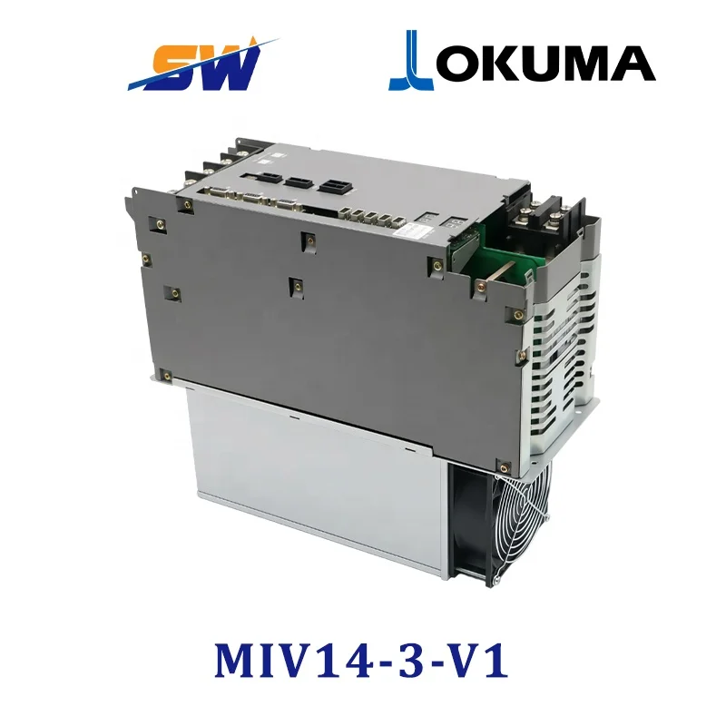 MIV14-3-V1 OKUMA CNC Spindle Drive Unit Used Original in Stock Tested OK 1 Year Warranty