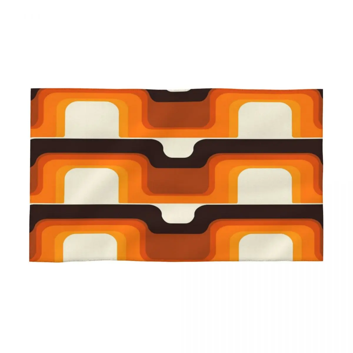 Mid-Century Modern Meets 1970s Orange Towels Face Towel Towel Set Kitchen Towels Bathrobe For Women