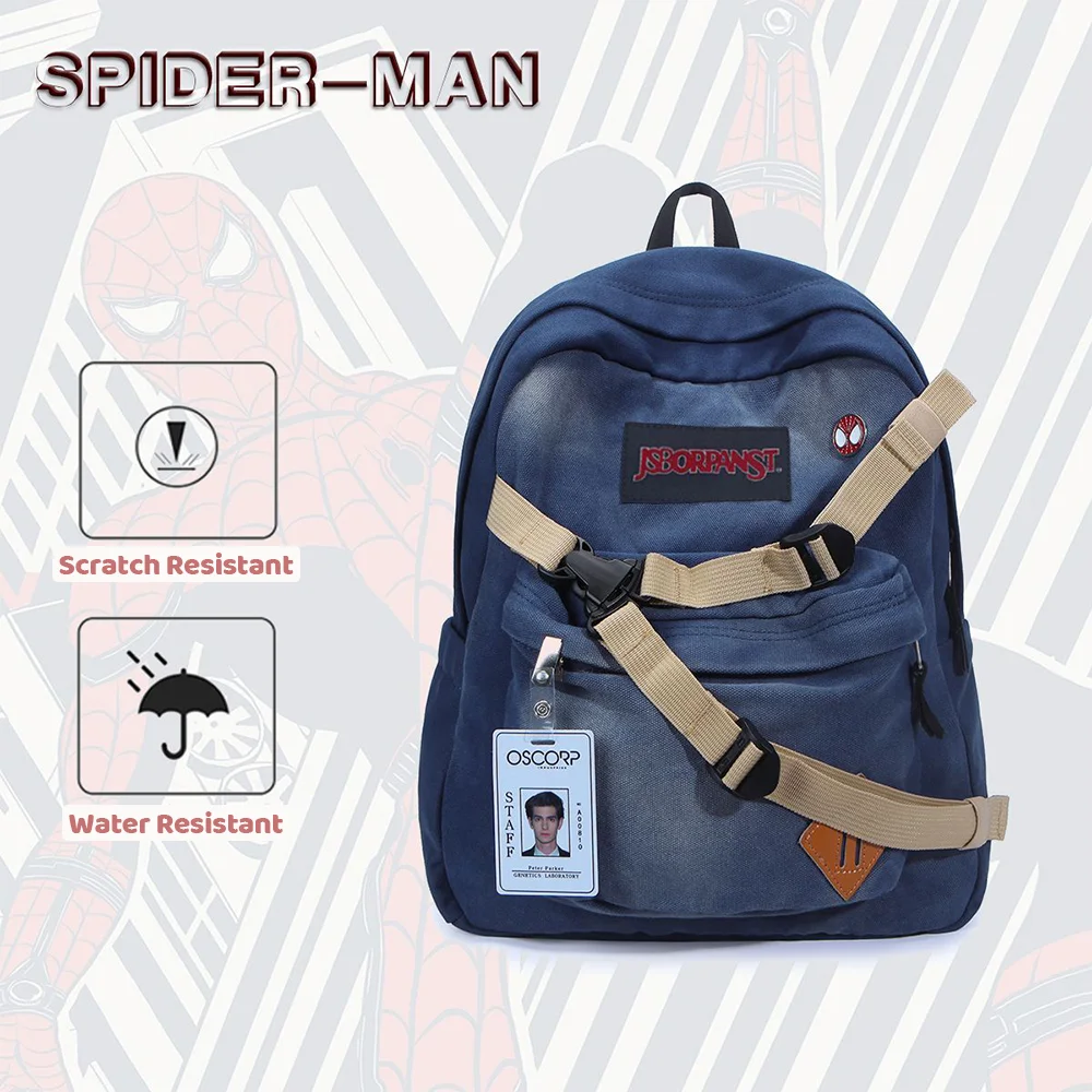 Anime Merchandise For Men - 在庫ありのバックパック「アメイジング・スパイダーマン」レプリカ、ユニセックスのノートパソコン用バックパック、プレゼントに最適なトレンディなコレクターズアイテム