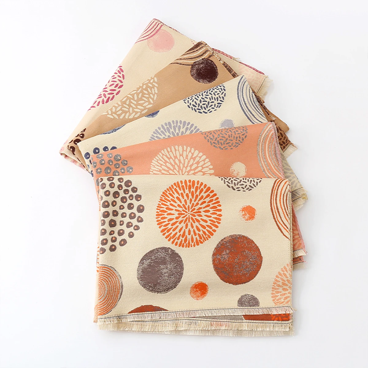 

New Dandelion Imitation Cashmere Scarf for Women's Autumn Winter Outdoor Versatile Fashion Warm Cover Carpet Double sided Shawl