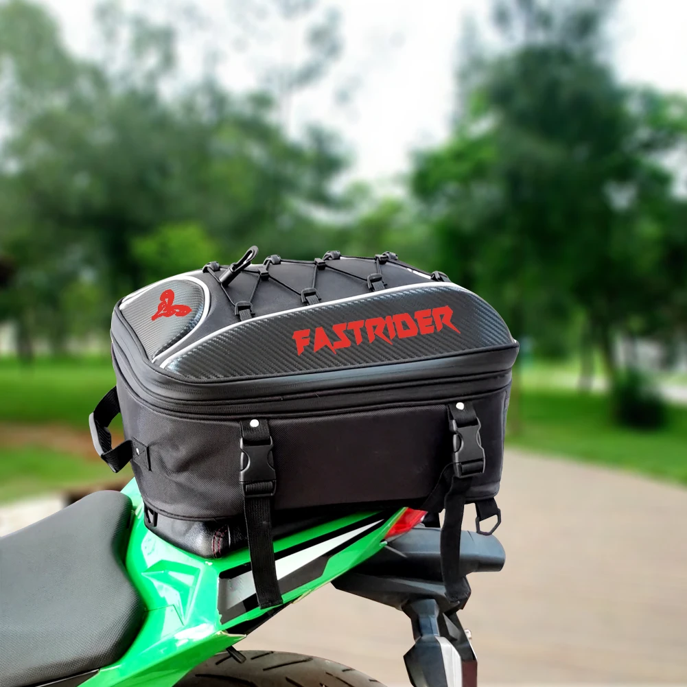 Waterproof multi-function helmet bag motorcycle rear seat bag large-capacity motorcycle rider backpack can prevent full helmet