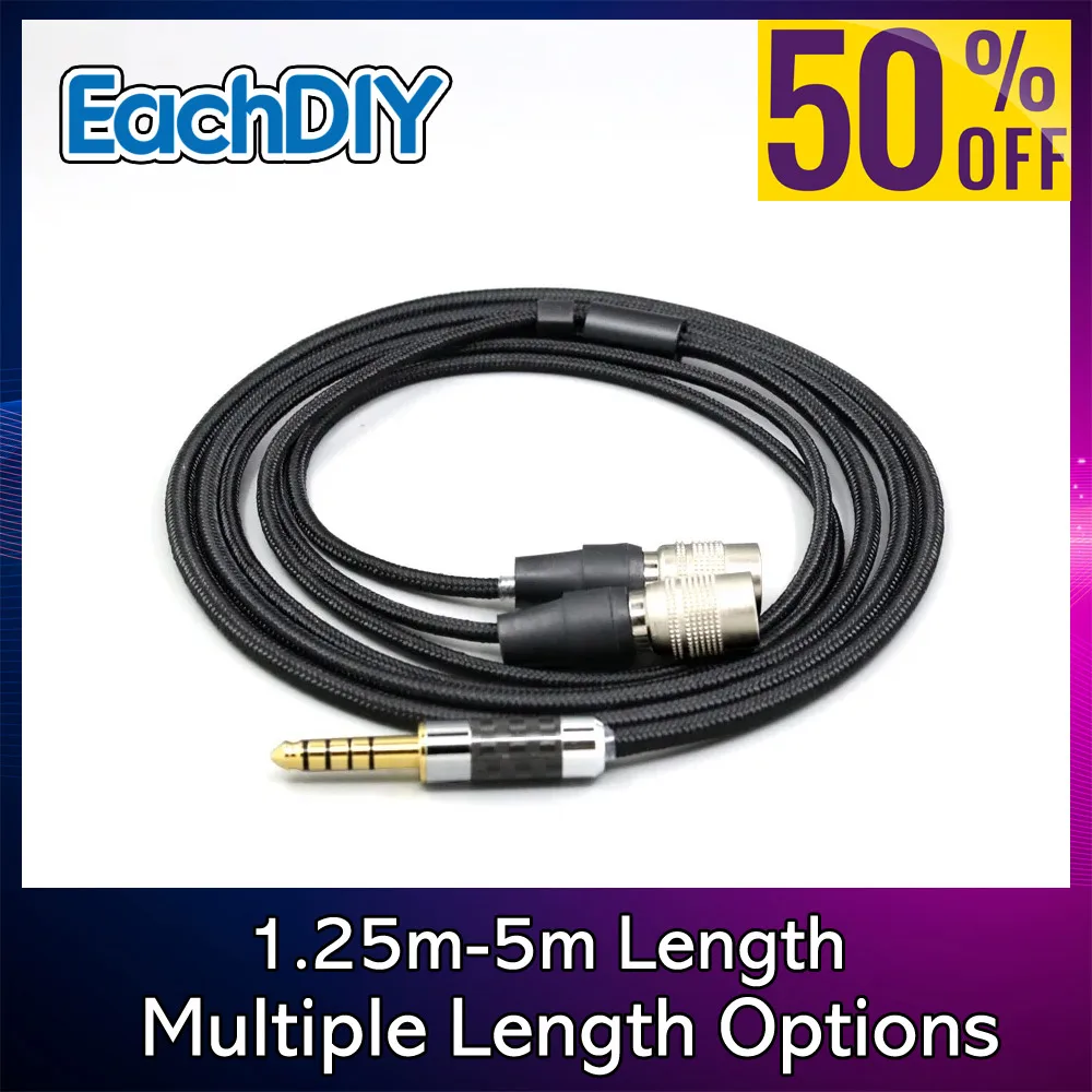 

Сверхмягкие наушники 6,5 мм XLR 4,4 мм нейлоновый кабель OFC для Mr колонок Alpha Dog Ether C Flow Mad Dog AEON наушники LN007545