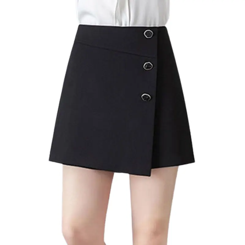 Women's Monochromatic High Waist Shorts, Sexy, Casual, All-match, Fashionable, Simplicity, Clothes Trend, Summer