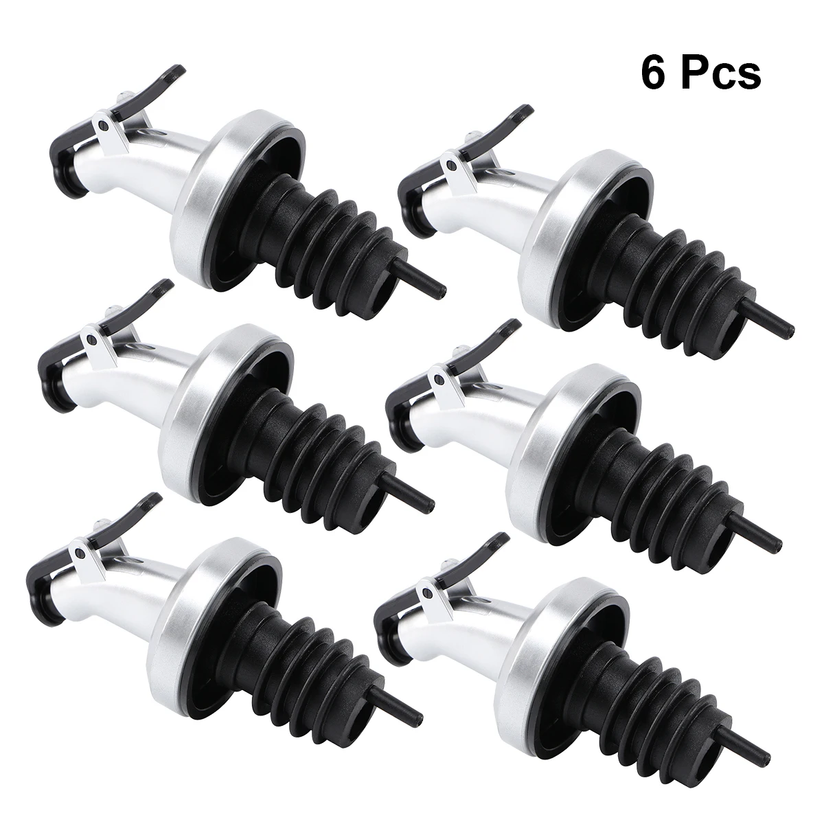 

6 Pcs Spray Oil Nozzle Bottle Spout Reusable Sparkling Stopper