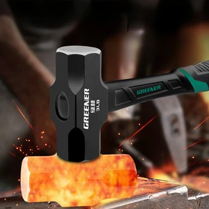 Búa kháng mạnh mẽ tuyệt vời, Solid-Martele, Công cụ xây dựng trên tường, Công cụ Đá Công nhân, Công cụ chuyên nghiệp 10 Nhà khảo sát Benzomatic bán hàng chính - №2