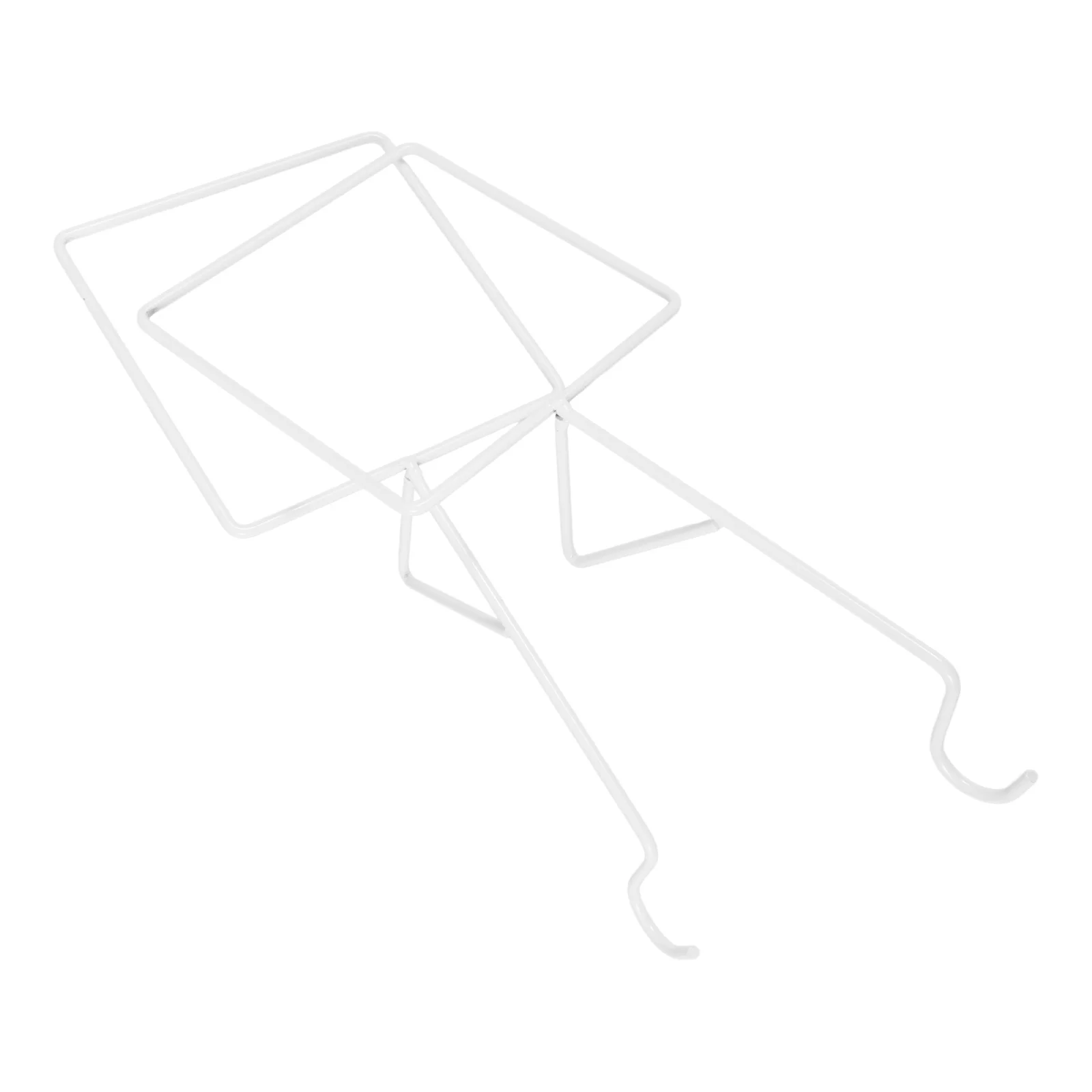 белые железные крючки для подвешивания