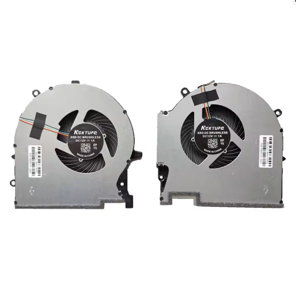 NEW CPU GPU Cooling Fan For HP OMEN 17 Plus 17-CK TPN-Q266 17-ck0196ng CK2000 CK0000 M78888 M78889-001 EG75091S1-C010-S9A DC12V