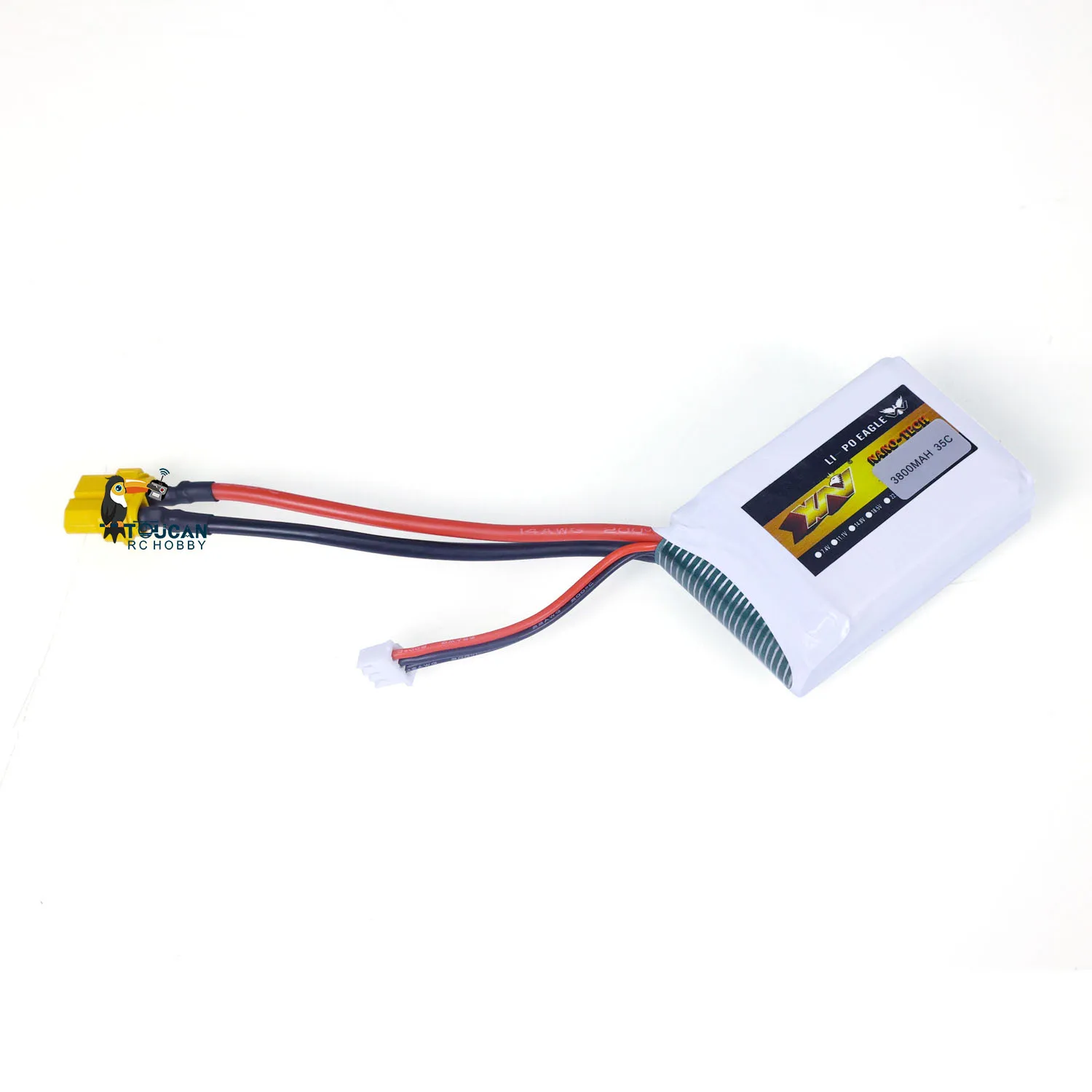 

Accessories 7.4V Li-ion Battery 3800mAh Spare Parts for 1/16 Heng Long RC Battle Tank Tiger I Sherman TH22699