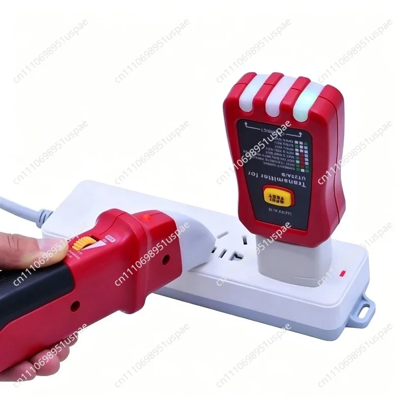 UT25A Circuit Breaker Finder Automatic Socket Tester Electrician Diagnostic Tool with Led Indicator Tester Leakage Protection