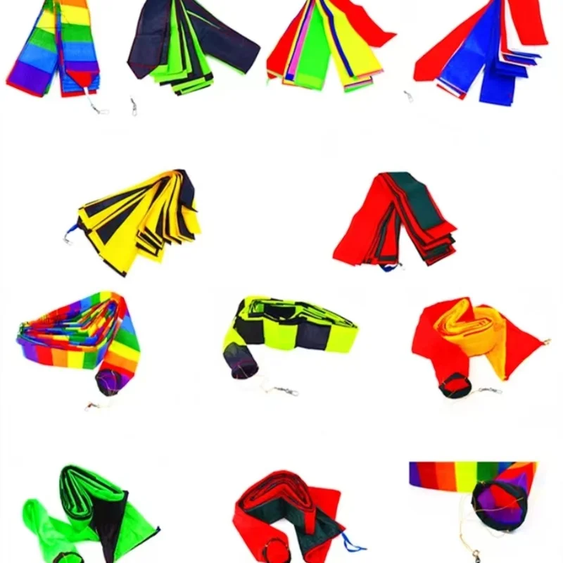 

Free shipping kite ribbon floating tail plane 3D kite tail flying outdoor toys tail flying kite accessories for professional