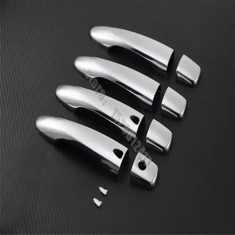 Para nissan note versa e13 2021 2022 2023 2024 acessórios do carro abs chrome maçaneta da porta capa guarnições
