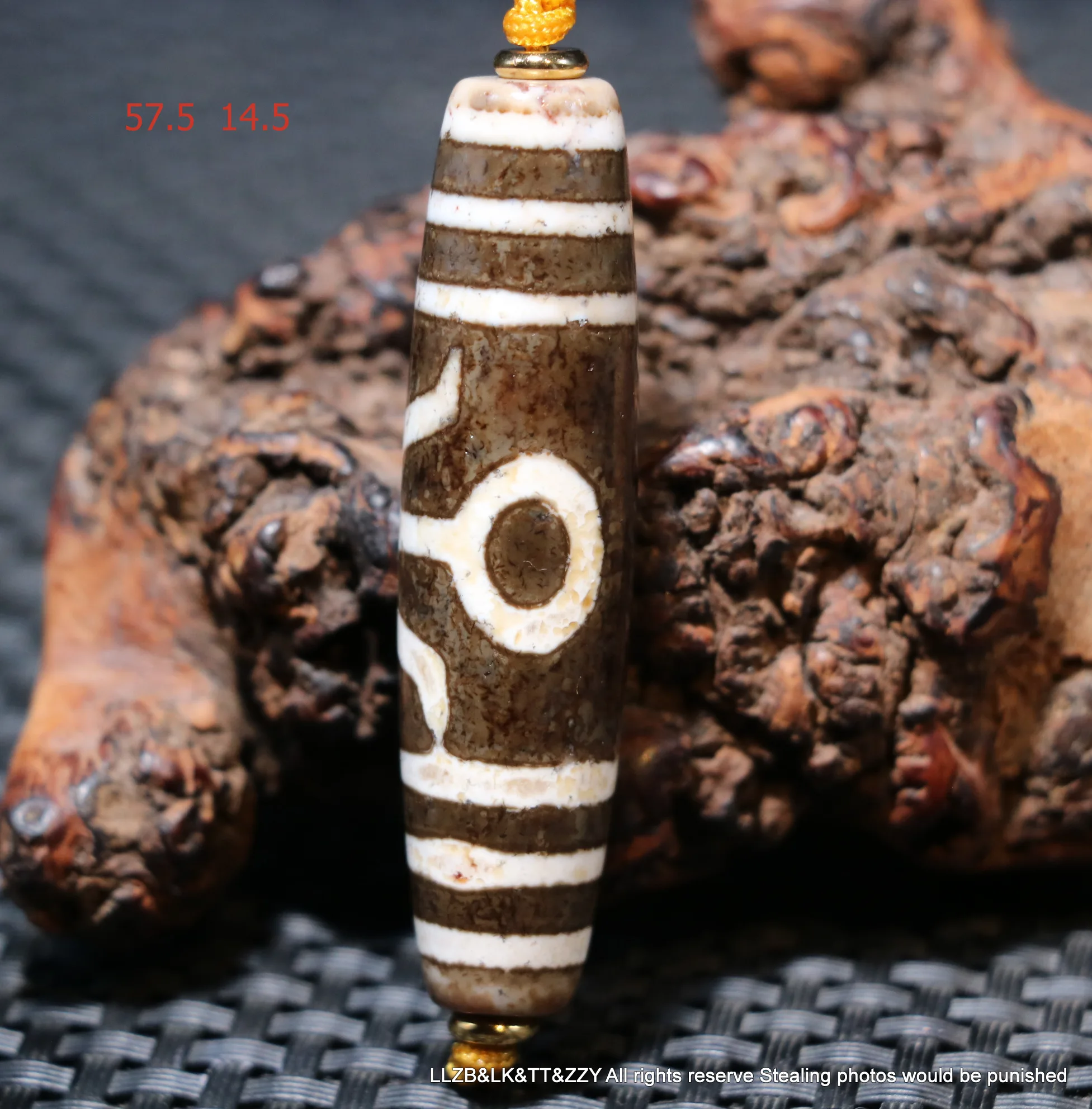 

Energy Tibetan Top Old Agate Guiren Tairen Big Man dZi Bead Pendant 5A Zzy0902 LKbrother Sauces UPD0904A01