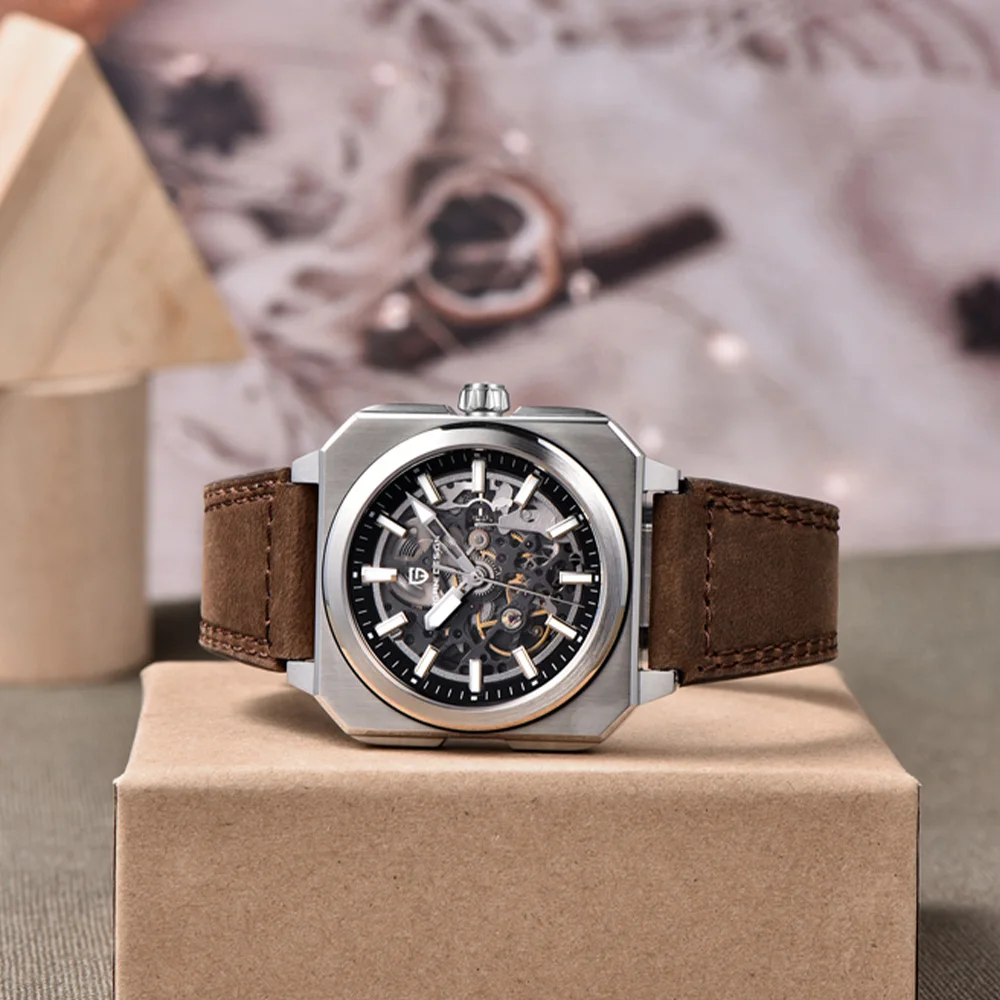 2026 Pagani design new hollow mechanical men's watch classic fashion men's automatic watch top Sapphire mirror waterproof watch