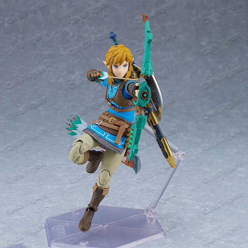 

In Stock Original Maxfactory Figma 626-DX Link Tears of The Kingdom Ver DX Version Figure Model PVC Anime ActionToyGift