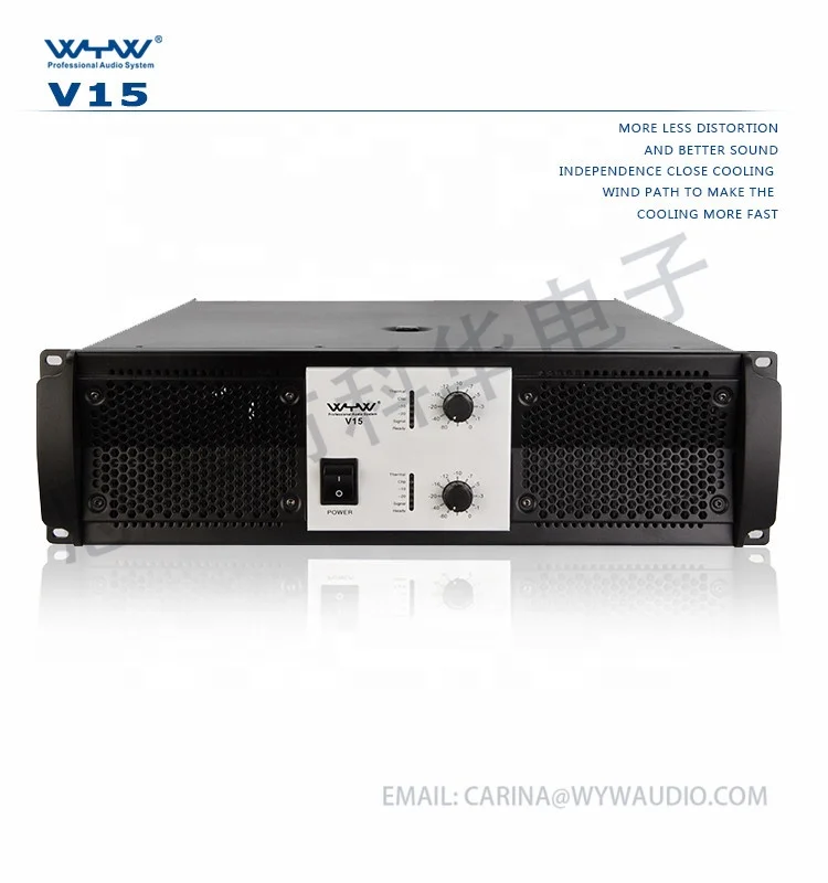 1400W Class H Two Channels Bridge Mode Audio Power Amplifier For Stage DJ Band Live Show Performance Professional Sound Amp