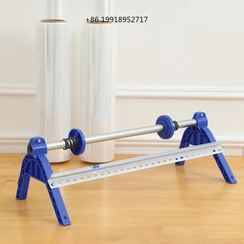maquina-de-embalaje-con-film-estirable-cortable-de-montaje-en-pared-comercial-de-sobremesa-manual-con-soporte