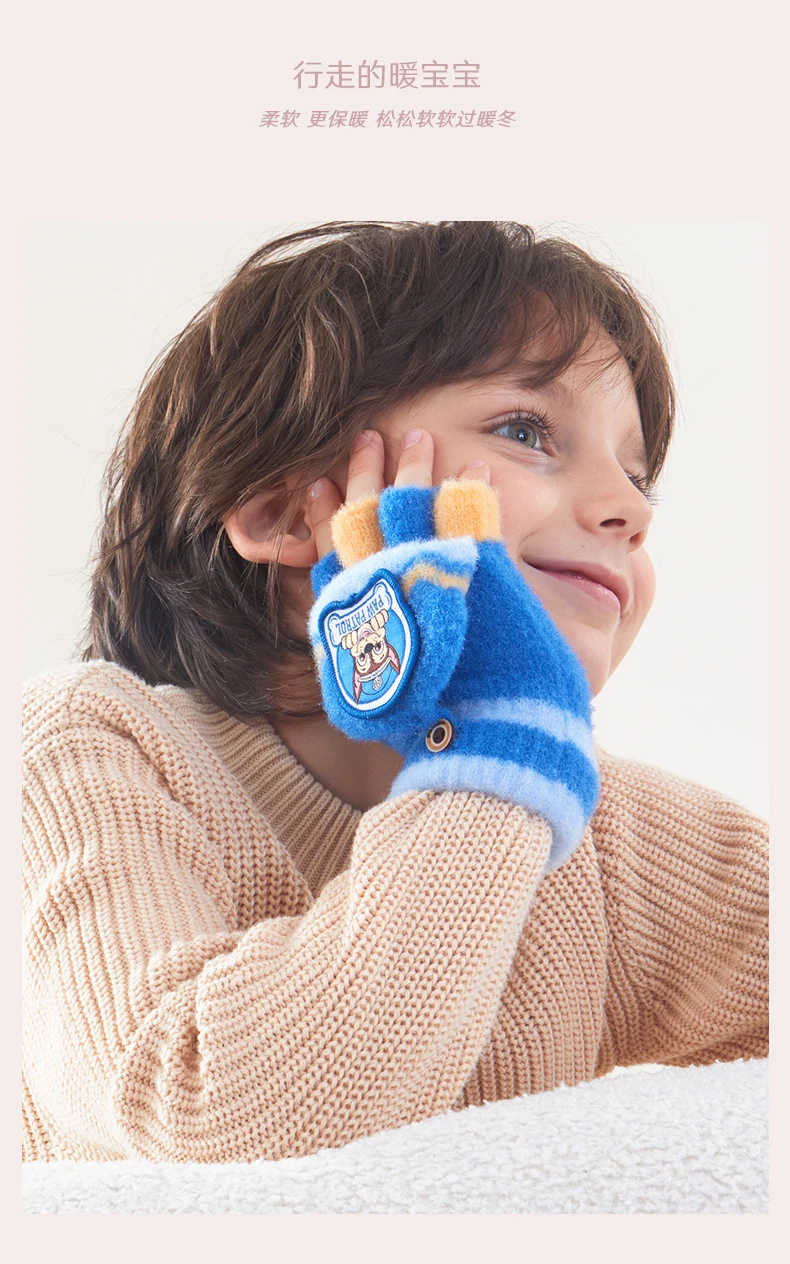 Echte Paw Patrol Winter KINDER Handschuh Chase Marshall Skye Everest Rubble Zuma Rocky Ryder Kinder Fäustlinge Weihnachtsgeschenk 2-6T – Detail 7